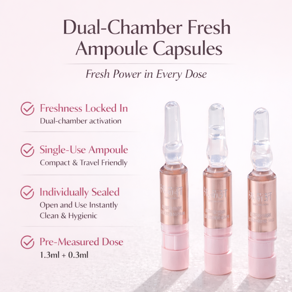 Linqingxuan(Forestcabin) Camellia Radiance Boosting Disposable Essence 30pcs