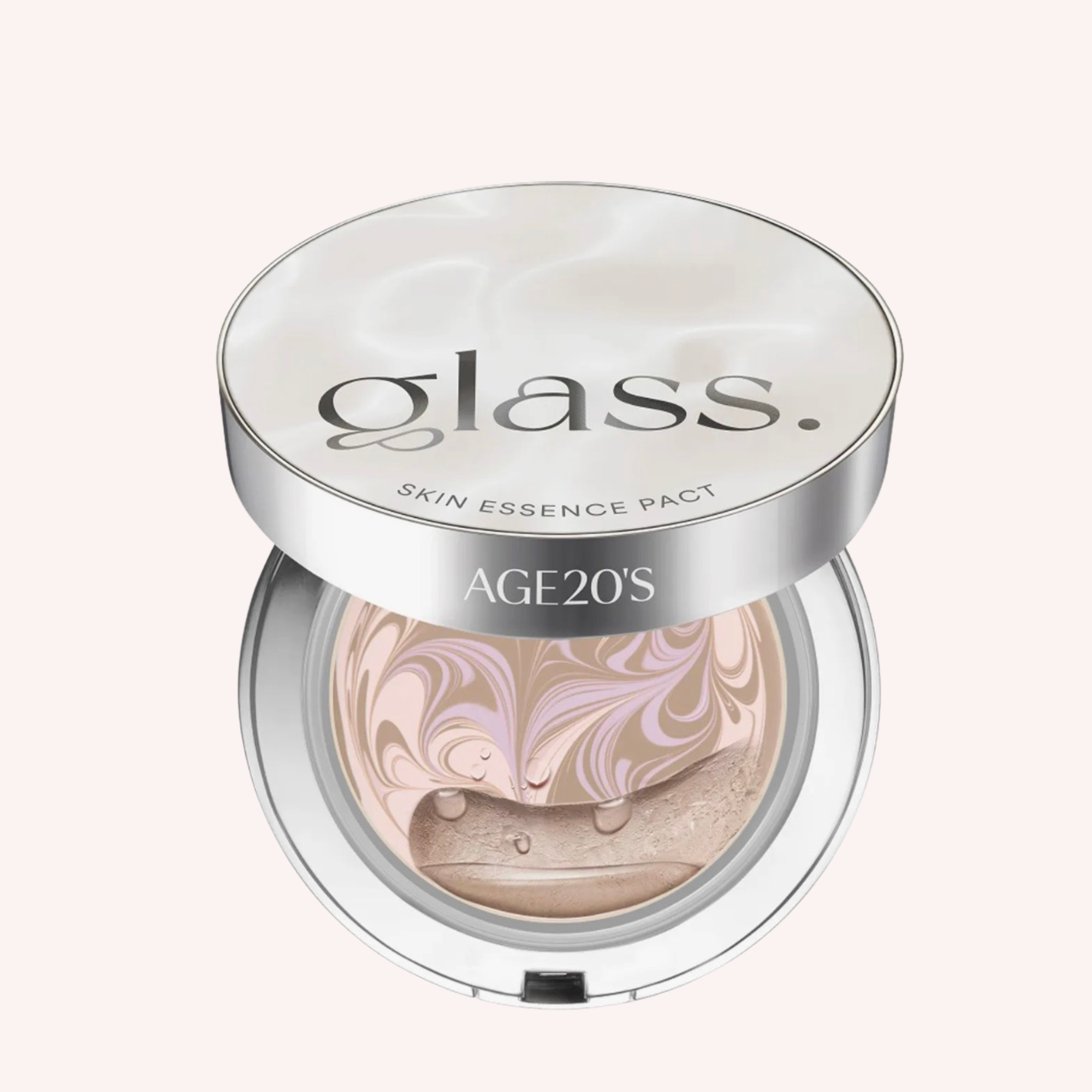 AGE 20’s Glass Skin Essence Pact Glow Refill Set 12.5g×2