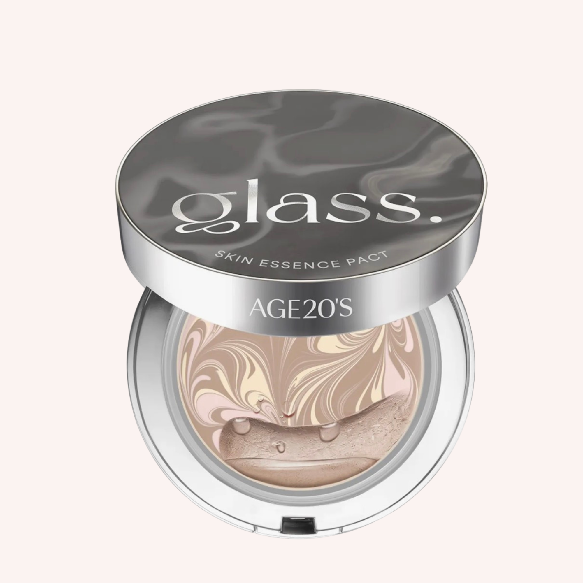 AGE 20’s Glass Skin Essence Pact Perfect Refill Set 12.5g×2