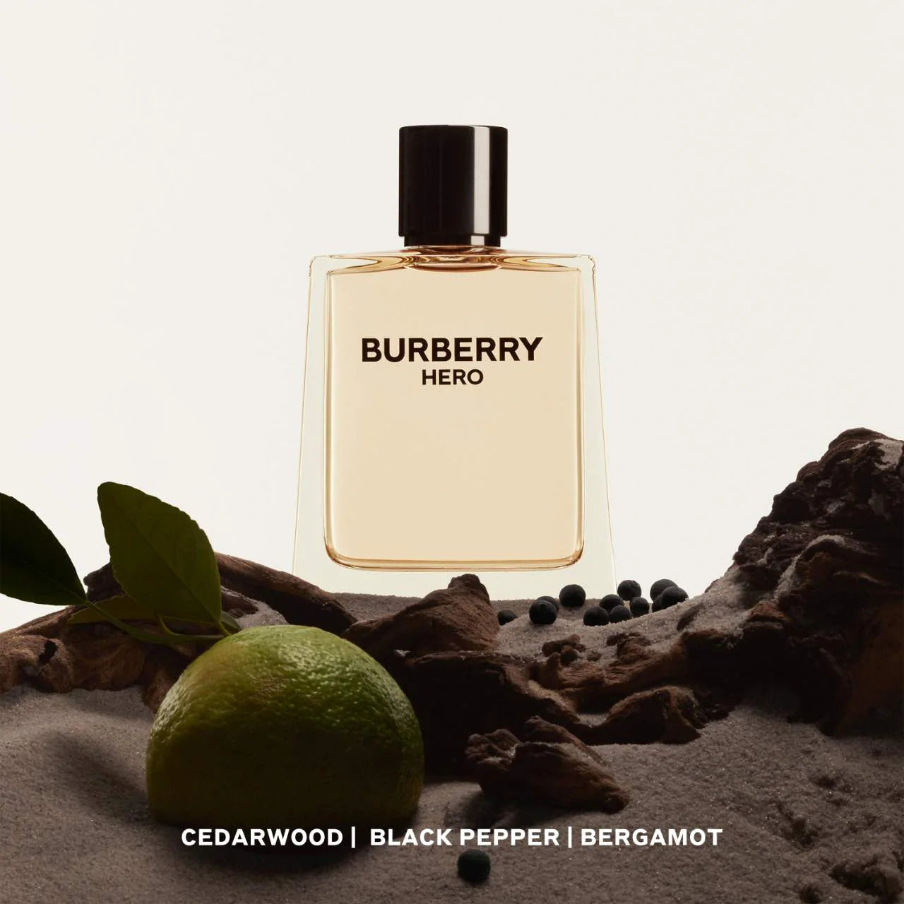 BURBERRY Hero Eau de Toilette with Bergamot and Cedarwood 50ml/100ml