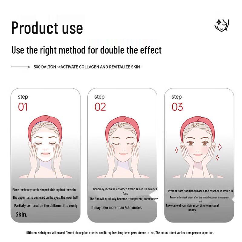 Hexkin Revitalizing Collagen Mask 23g×5 sheets