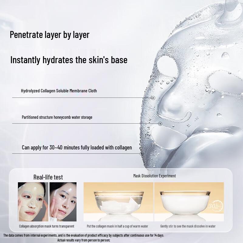 Hexkin Revitalizing Hydrating Collagen Mask 23g x 5 sheets