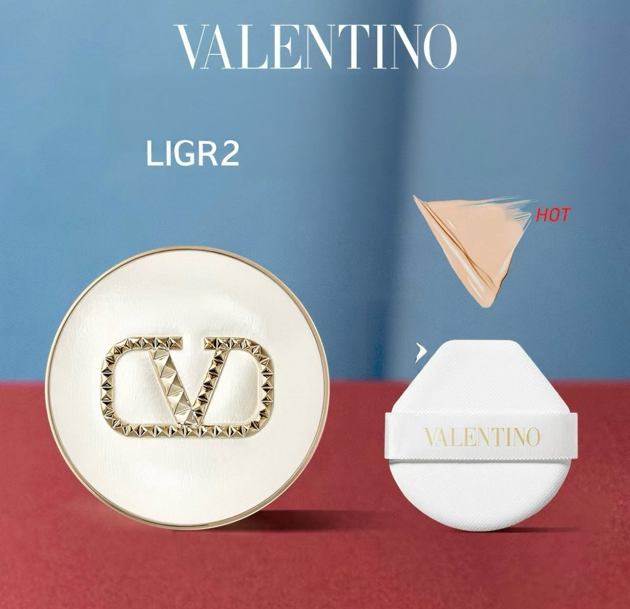 Valentino Go-Cushion Glow Lightweight Mesh Cushion Foundation SPF34 12g