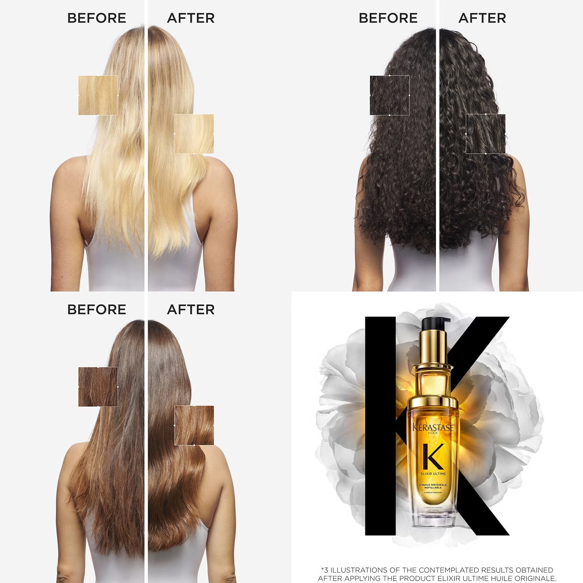 Kérastase Elixir Ultime Original Refillable Hair Oil 75ml Horse Year Limited Edition