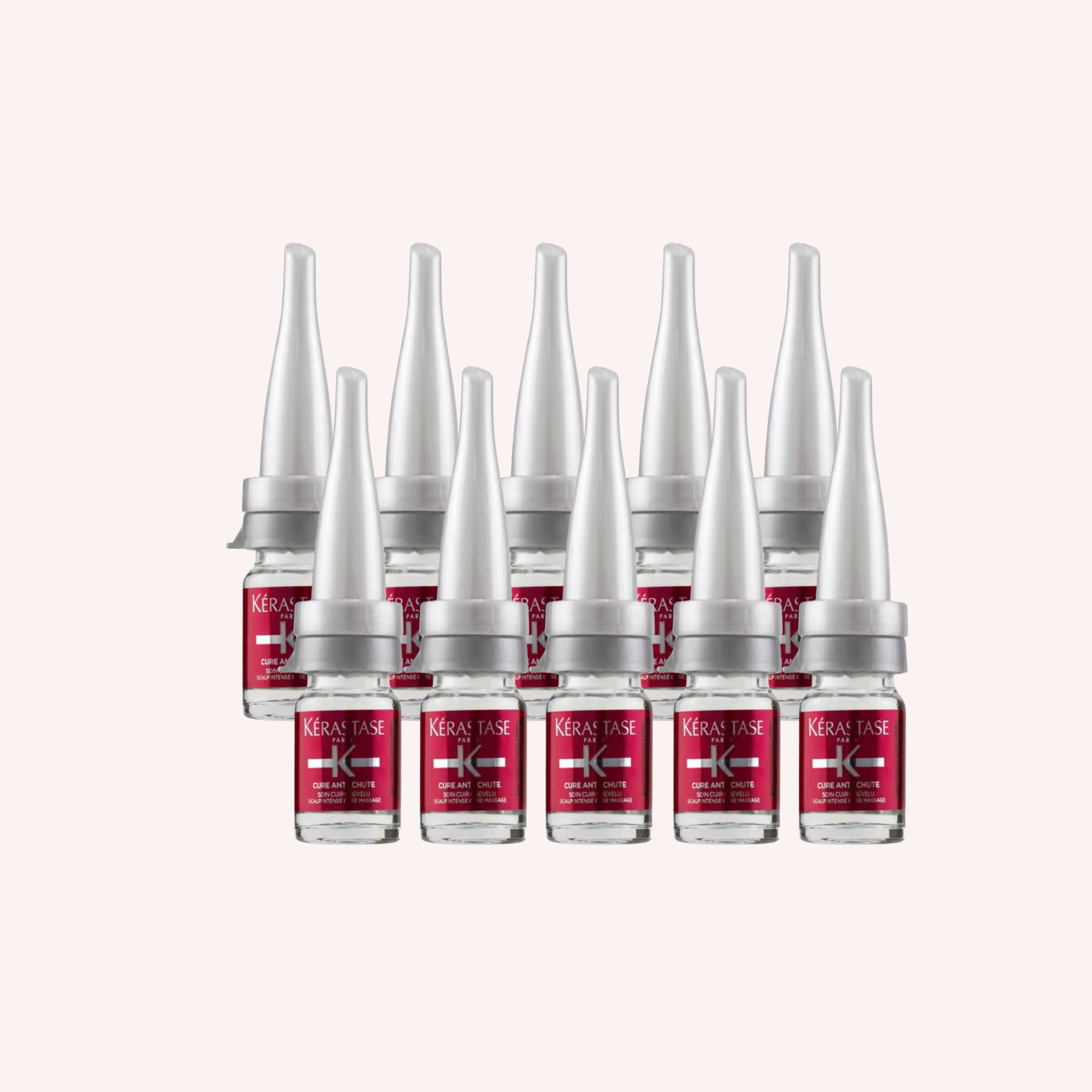 Kerastase Specifique Intense Anti-Thinning Care (Thinning Hair 10 x 6ml Ampoules), Anti-Hair Loss Treatment, Hair Care Treatment