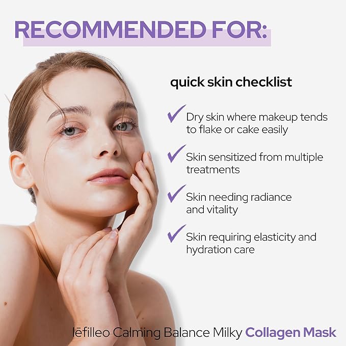 Lefilleo Calming Balance Milky Collagen Mask 65g