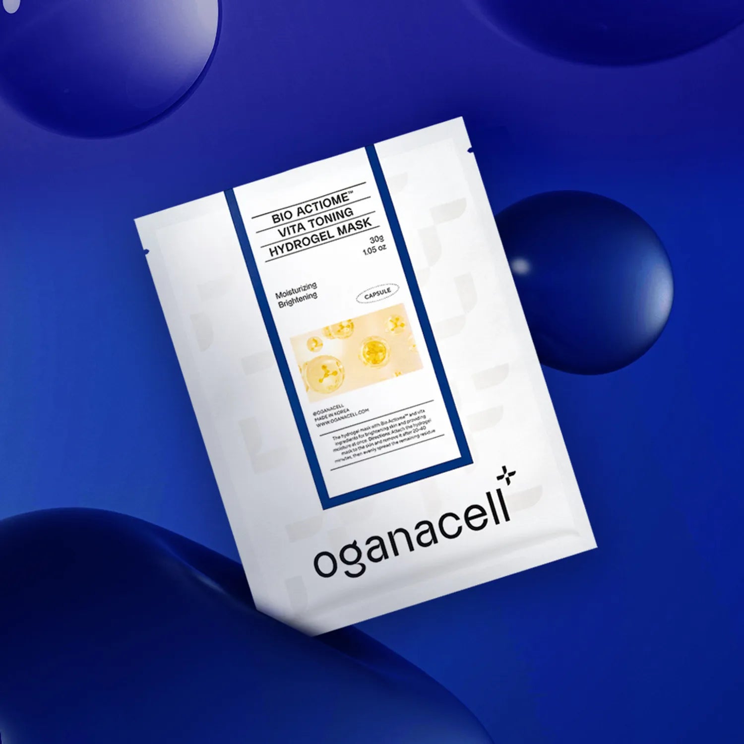 OGANACELL Bio Actiome Vita Tonning Hydrogel Mask Sheet 30×5 sheets