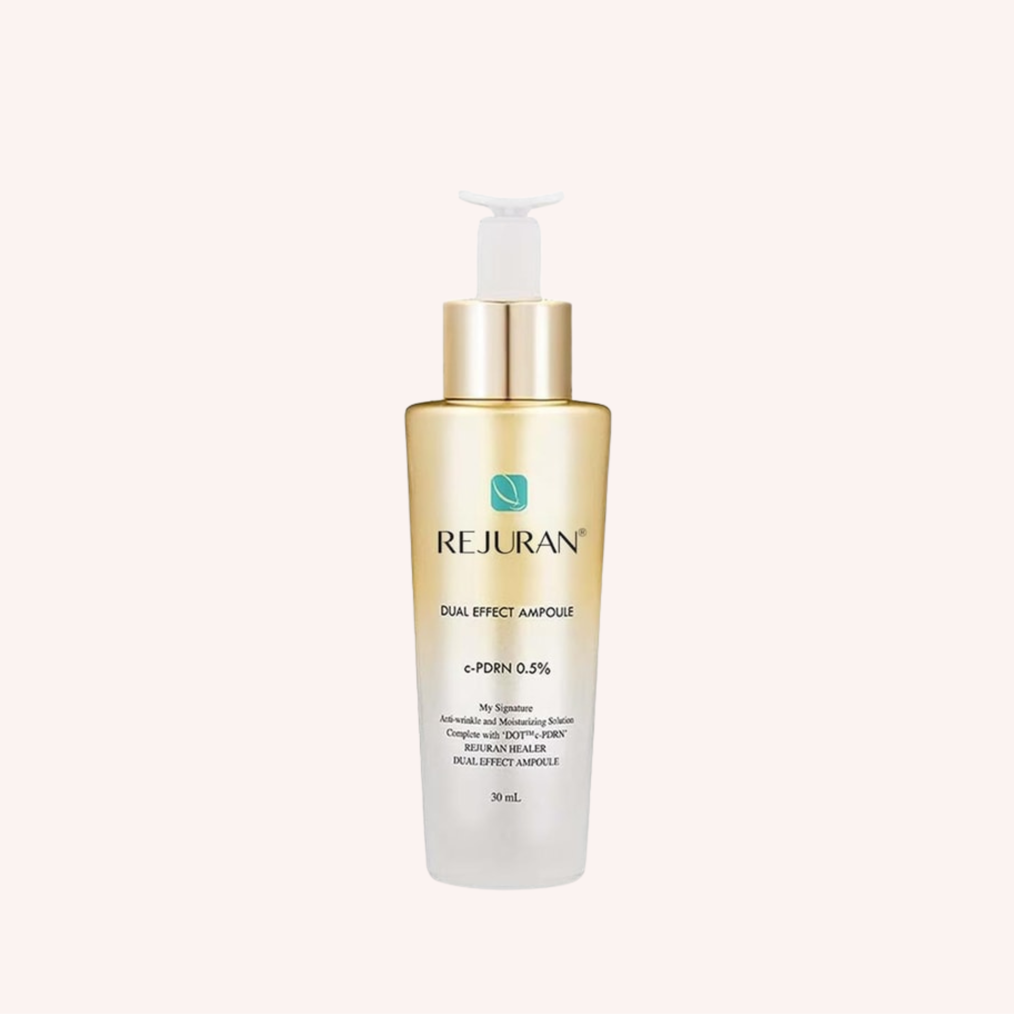 Rejuran Dual Effect Ampoule 30ml Brightening & Wrinkle Repair with Dual PDRN