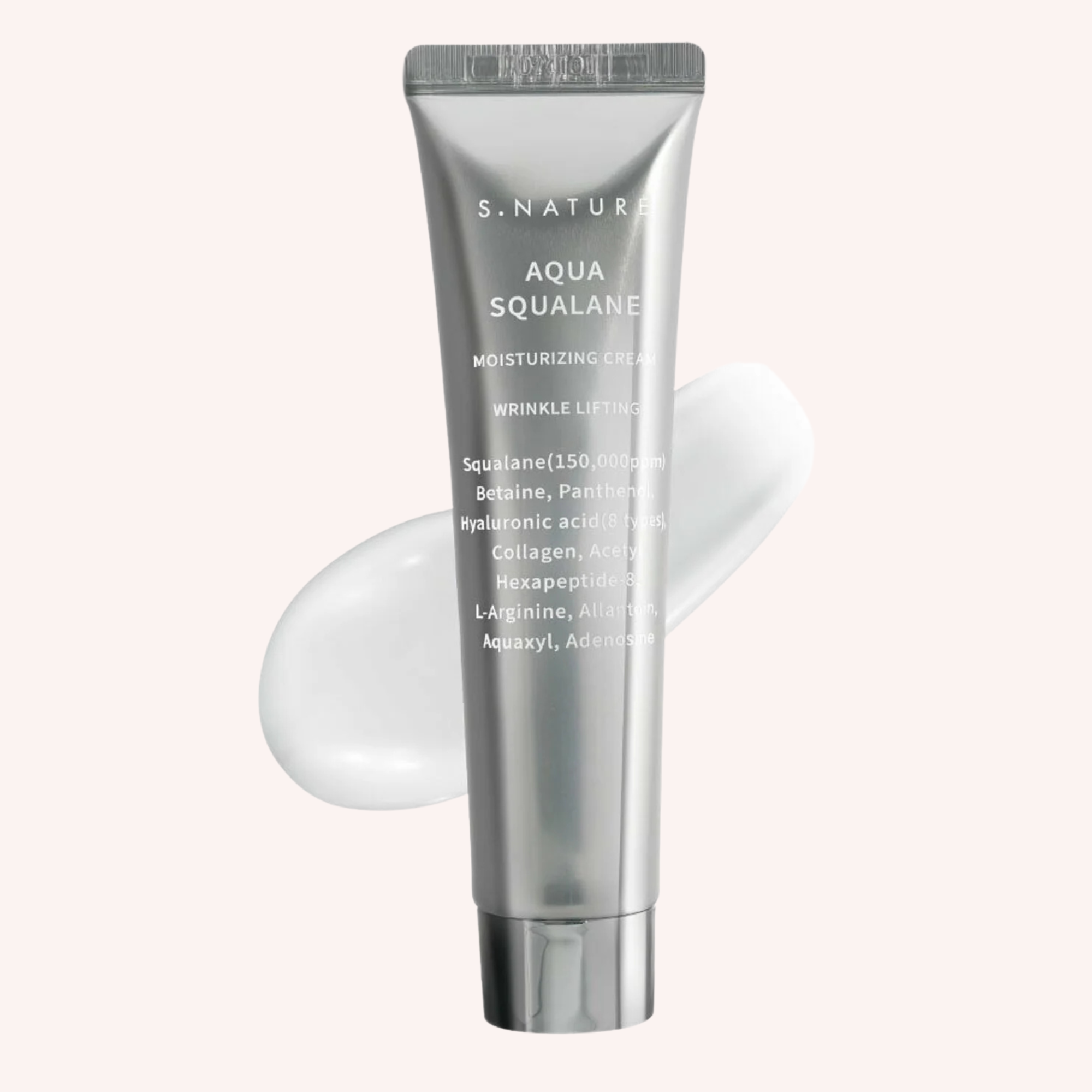 S.NATURE Aqua Squalane Moisturising Cream - 60ml | Deep Hydration & Skin Elasticity