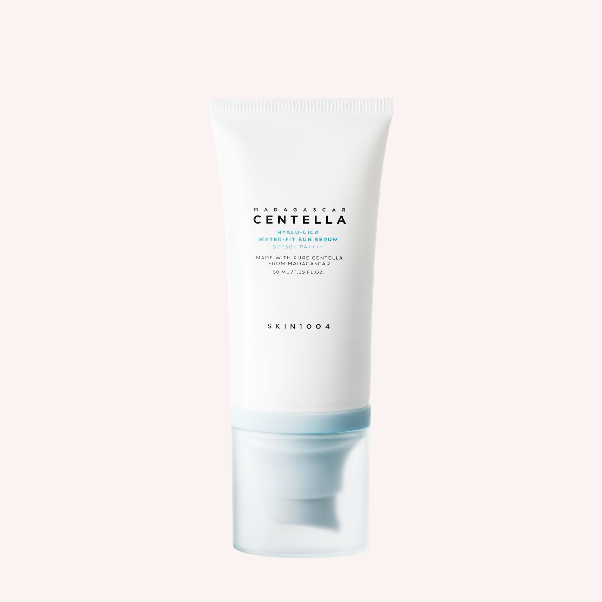 Skin1004 Madagascar Centella Hyalu-Cica Water-Fit Sun Serum is a lightweight SPF50+ 50ml