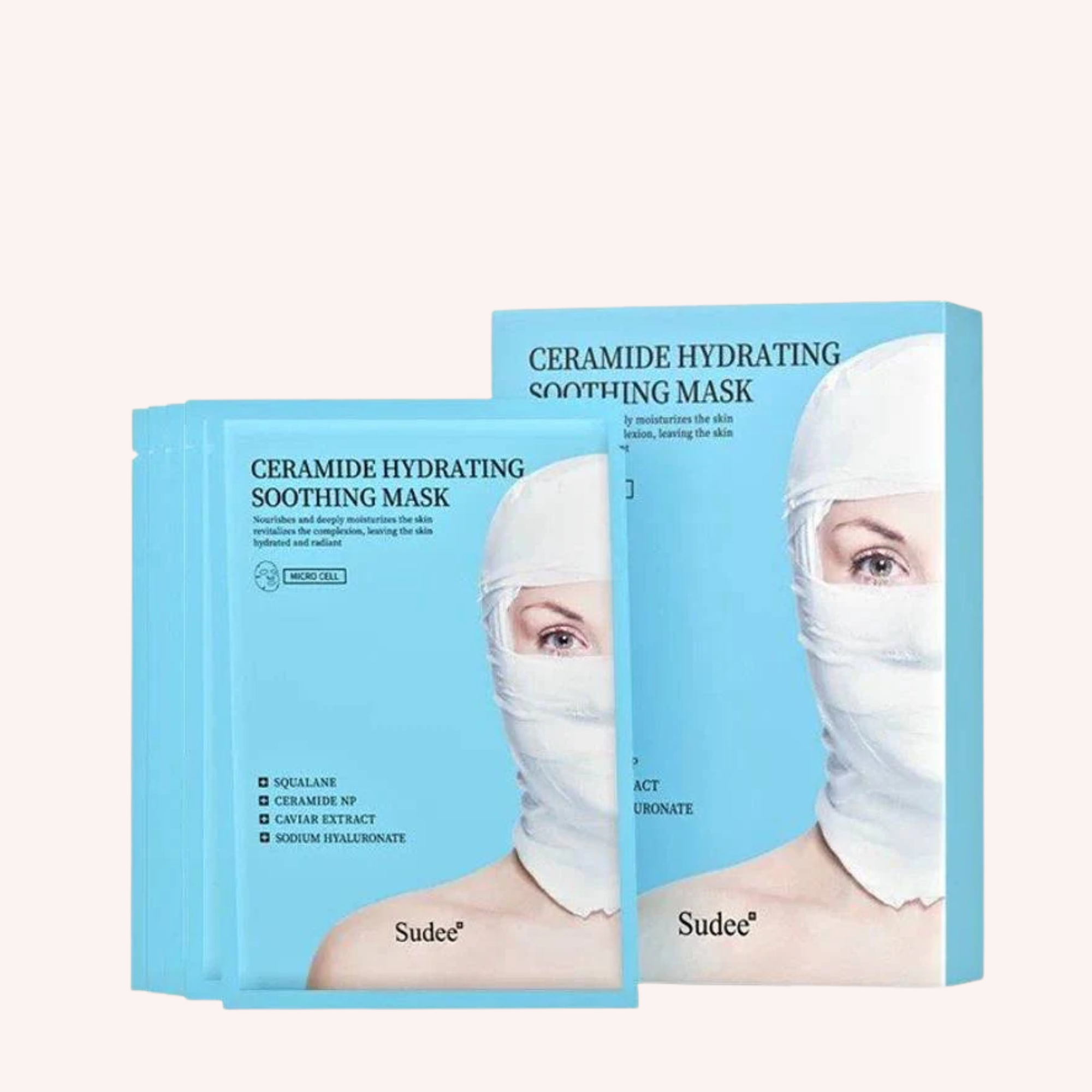 Sudee Ceramide Hydrating Soothing Mask 30ml x 5pcs