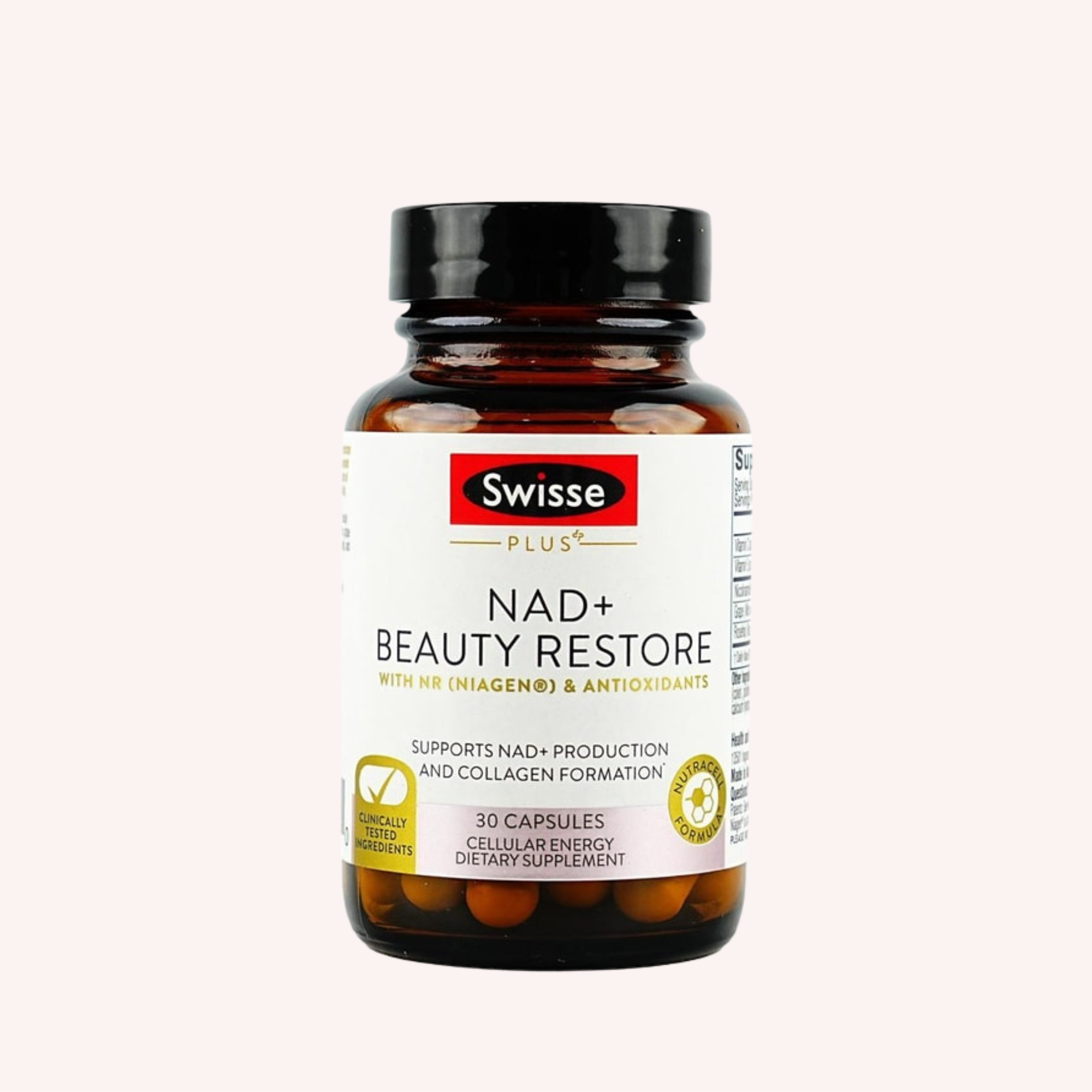 Swisse NAD + Beauty Restore 30 Capsules