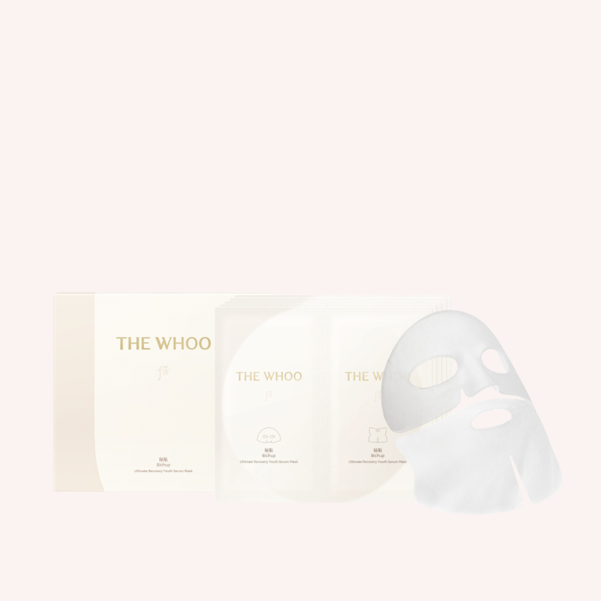The Whoo Bichup Ultimate Recovery Face Mask 54ml×5pcs
