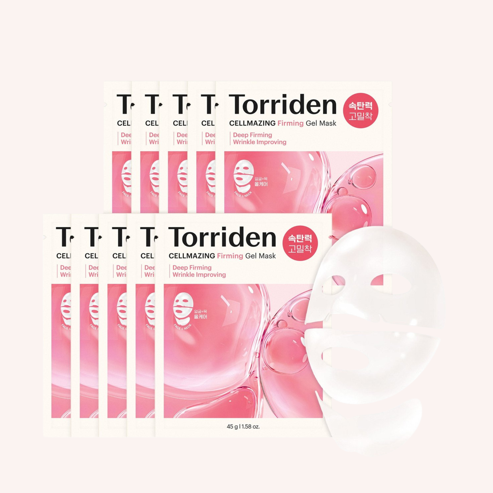 Torriden Cellmazing Firming Gel Mask 25g×10 sheets
