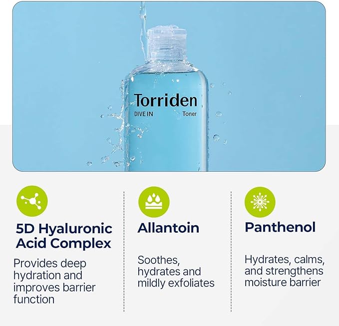 Torriden DIVE-IN Low Molecular Hyaluronic Acid Toner 300ml