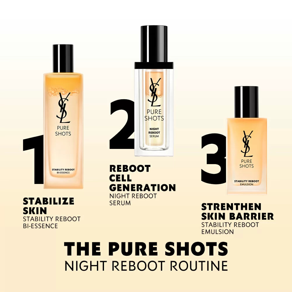 YSL Yves Saint Laurent Pure Shots Stability Reboot Emulsion 75ml