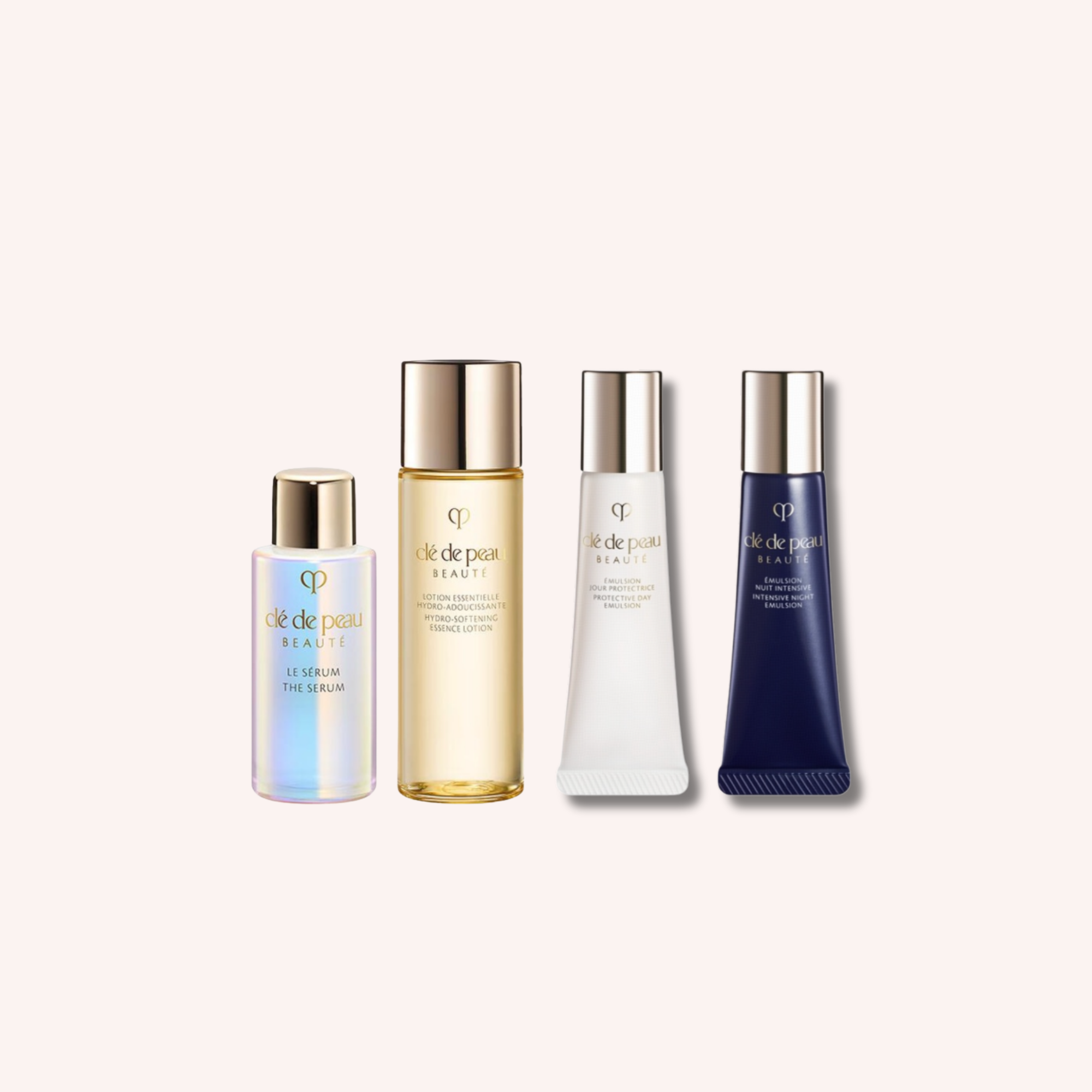 CPB Clé de Peau Beauté Radiance 4-Piece Set 30ml lotion +7ml serum+5ml day emulsion+5ml night emulsion