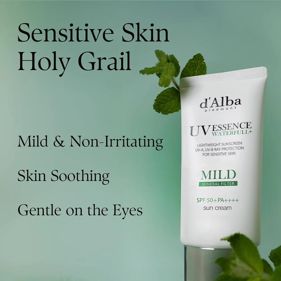 d'Alba Waterfull Mild Sun Cream 50mL