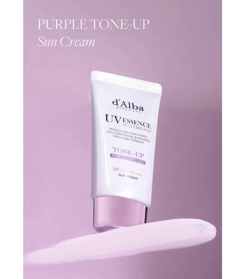 d'Alba Waterfull Purple Correcting Tone-Up Sun Cream 50ml