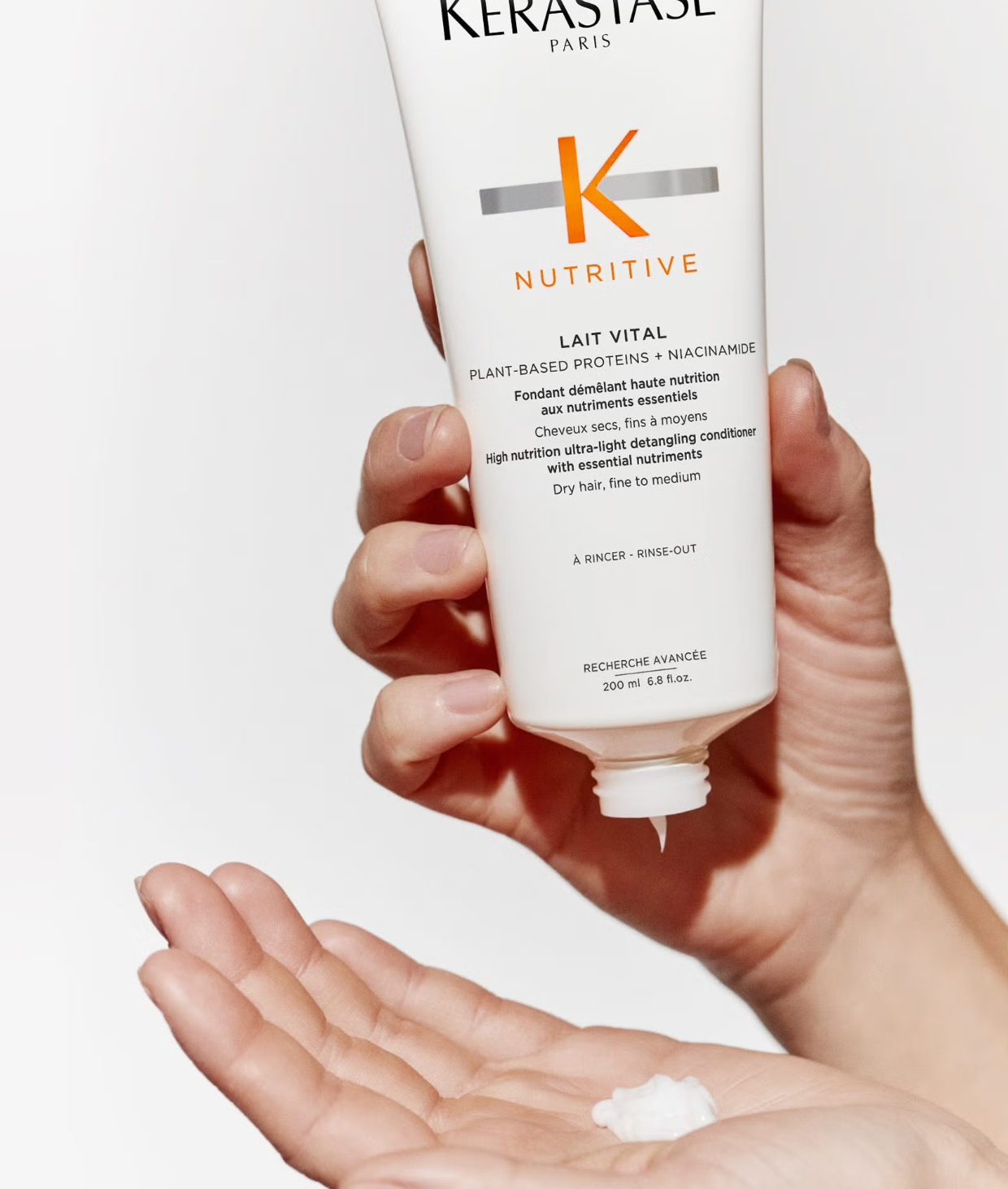 Kérastase Nutritive Lait Vital High Nutrition Ultra-Light Conditioner for Dry, Fine to Medium Hair 200ml