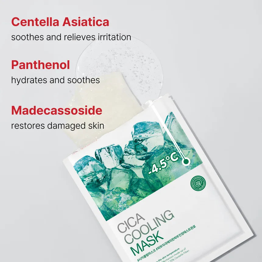 Cell Fusion C - Cica Cooling Mask Set 5pcs×27g