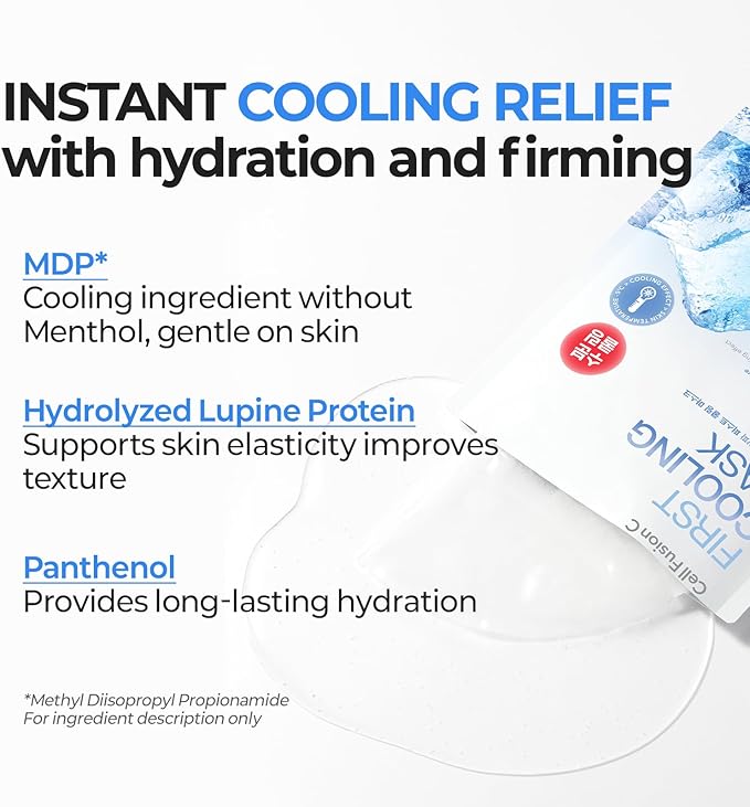 Cell Fusion C - First Cooling Mask - 5pcs×27g
