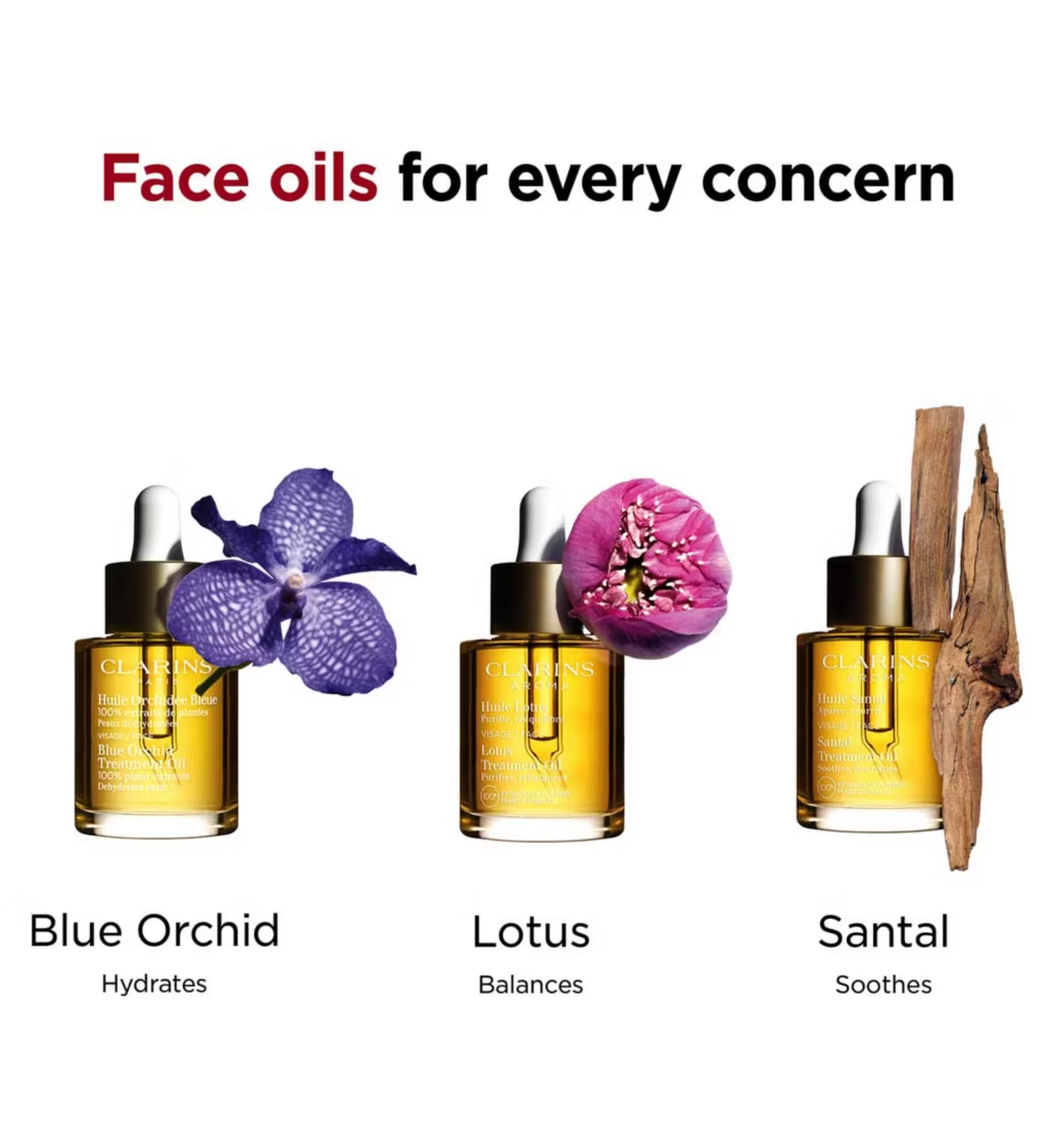 Clarins Blue Orchid Face Treatment Oil 30ml
