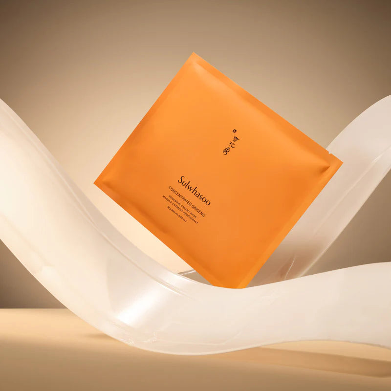 Concentrated Ginseng Renewing Creamy Mask Hydrate & Improve Tone 18g x5 sheets