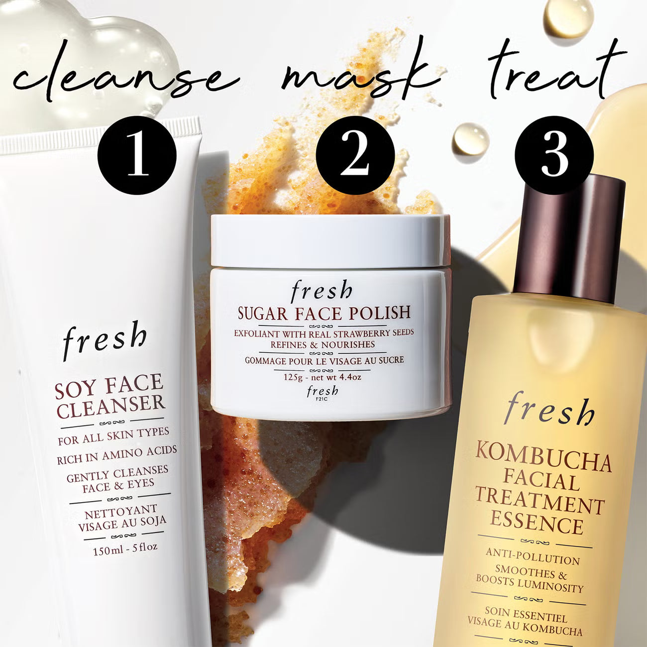 Fresh Sugar Face Polish Exfoliator 125g