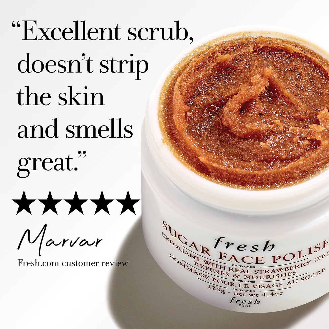 Fresh Sugar Face Polish Exfoliator 125g
