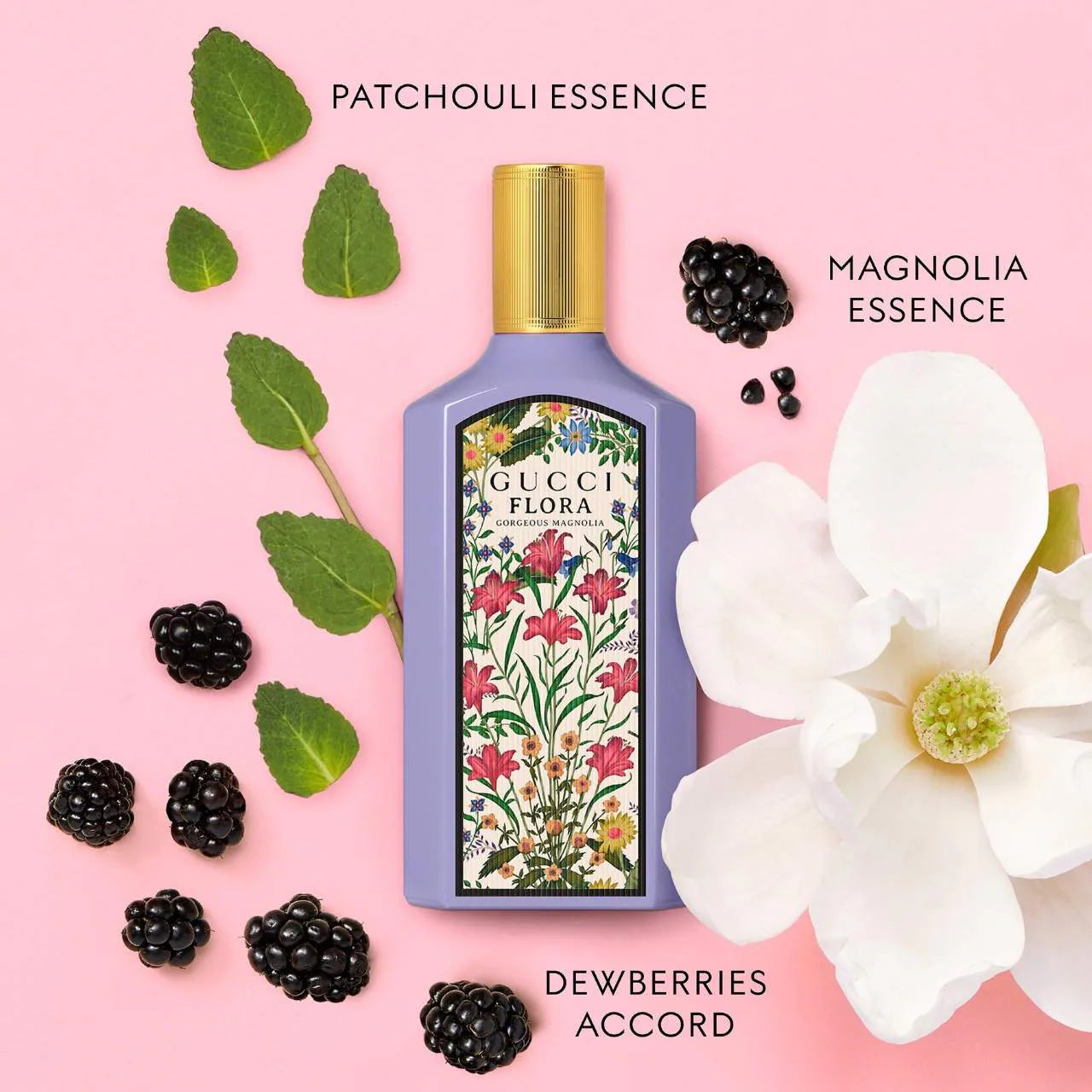 Gucci Flora Gorgeous Magnolia Eau De  Parfum 30ml/50ml/100ml