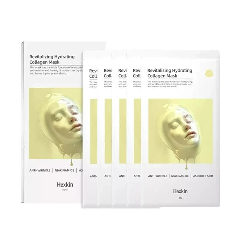 Hexkin Revitalizing Hydrating Collagen Mask 23g x 5 sheets