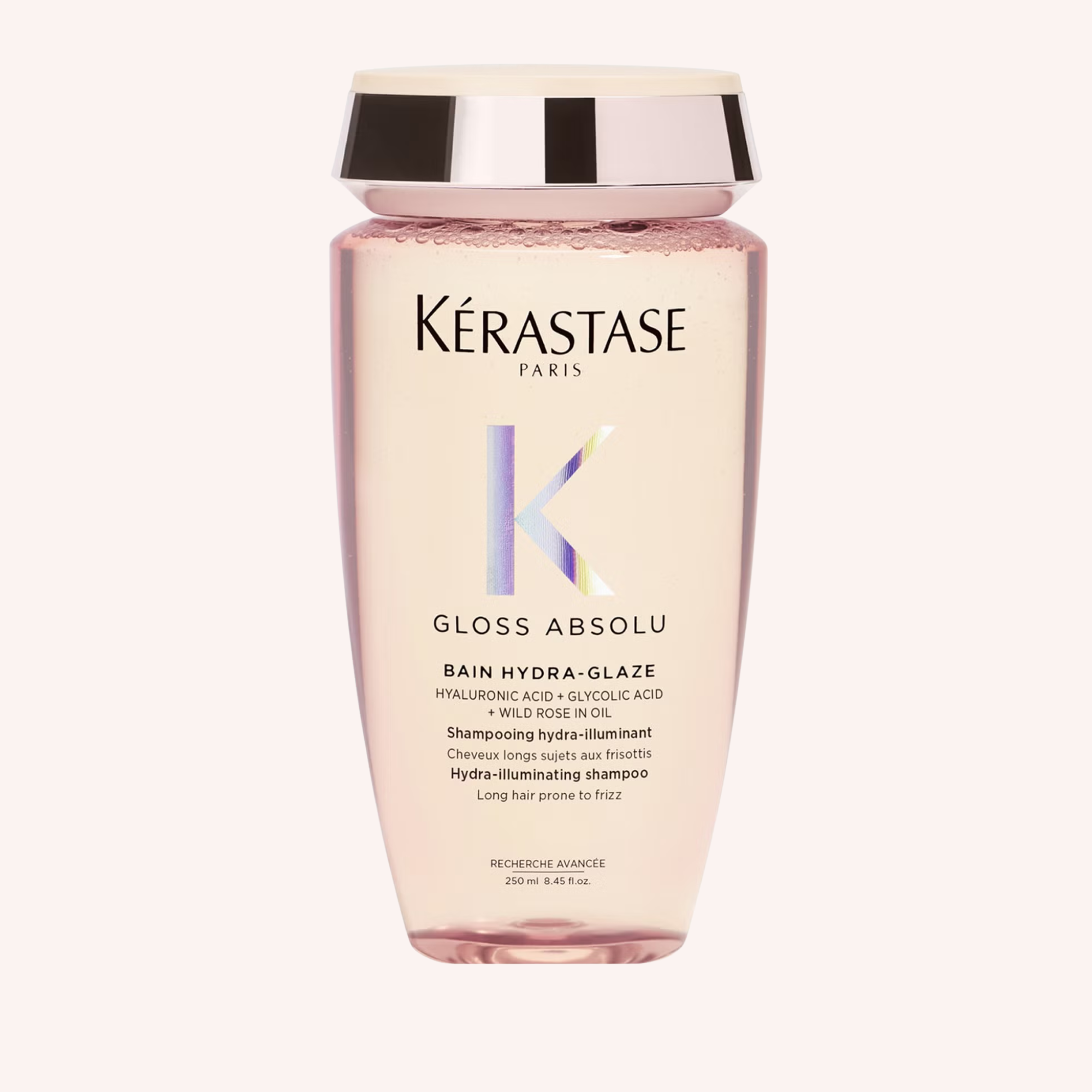 Kérastase Gloss Absolu Shampoo with Glycolic Acid, Hyaluronic Acid and Wild Rose in Oil 250ml