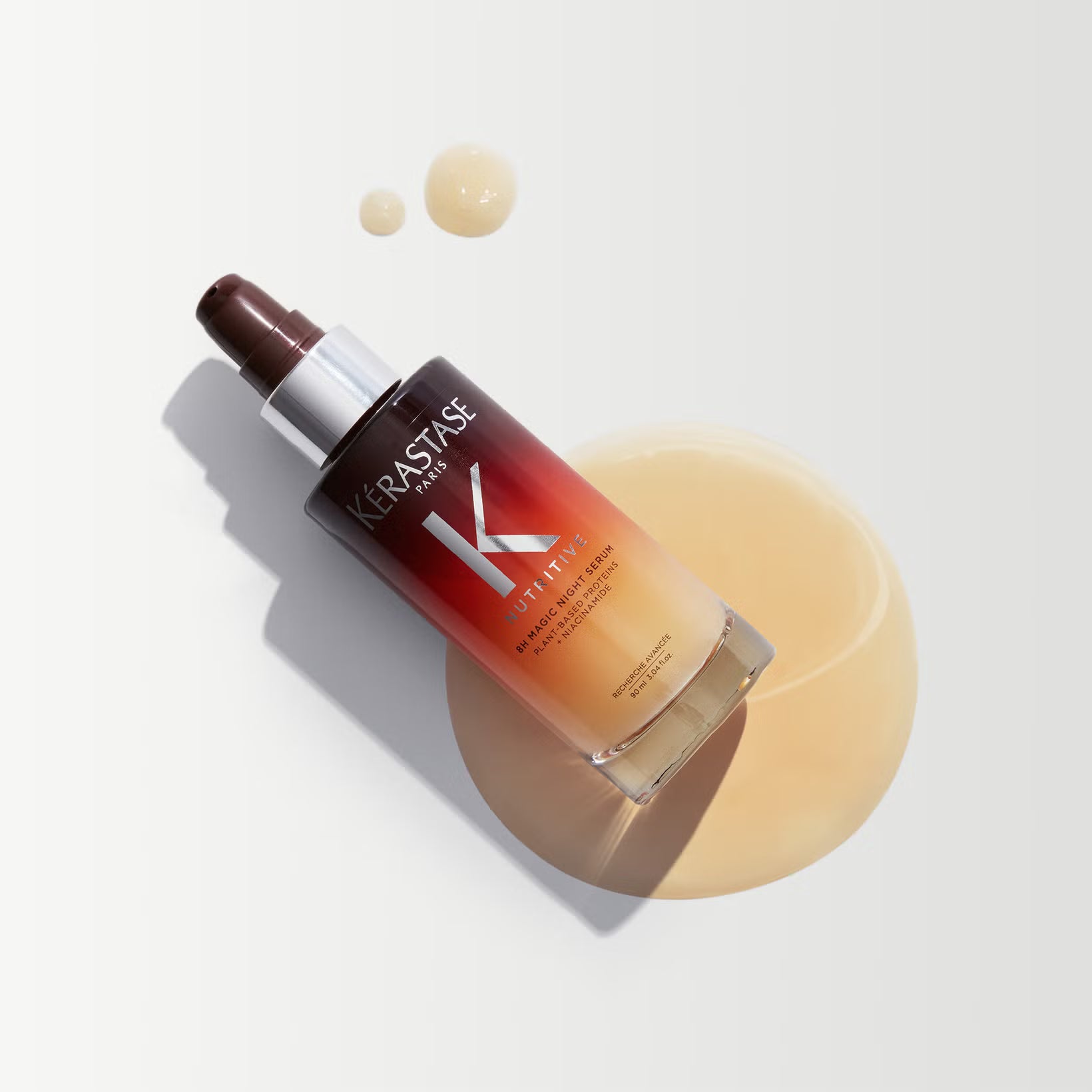 Kérastase Nutritive Nourishing Hair Serum With Niacinamide, Overnight Leave-In Treatment for Dry Hair 90ml