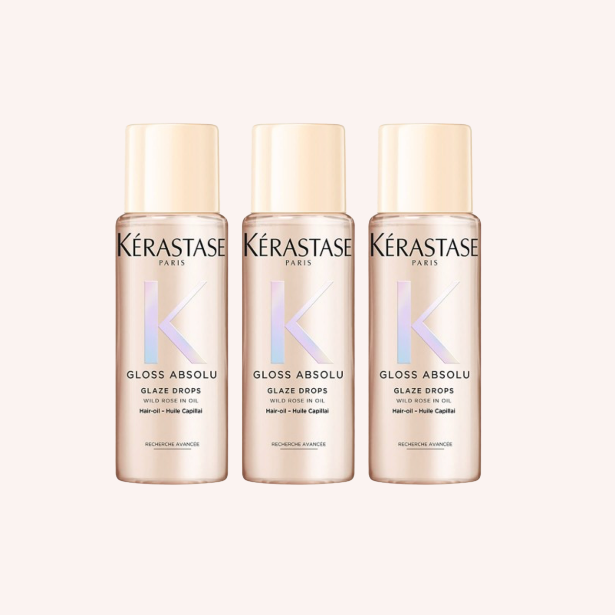 Kérastase Gloss Absolu Glaze Drops Hair Oil with Wild Rose 15ml