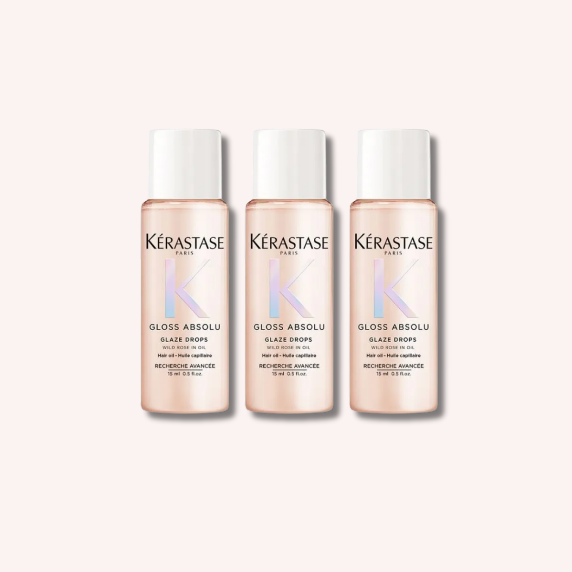 Kérastase Gloss Absolu Glaze Drops Hair Oil with Wild Rose 15ml