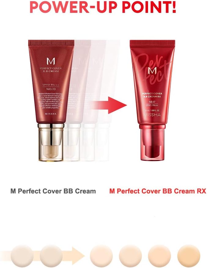 MISSHA M Perfect Cover BB Cream RX SPF42/PA+++ 50ml