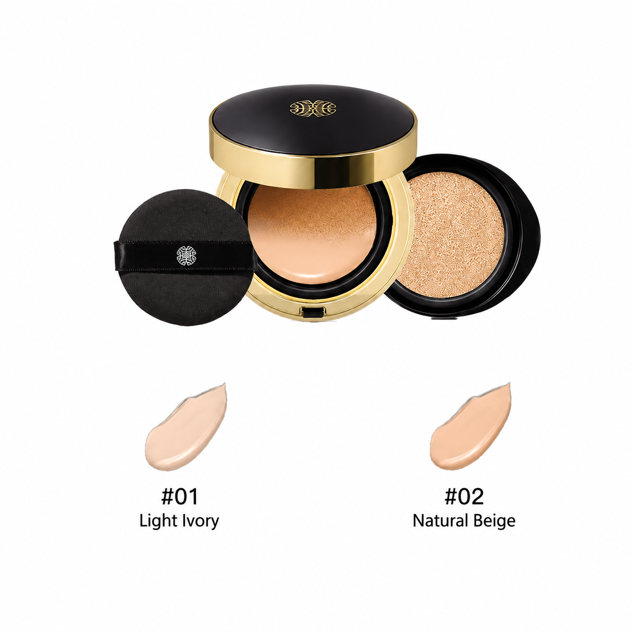 O HUI Ultimate Cover Cushion Moisture SPF50+ PA+++ SET – 13g + 13g Refill | Radiant, Hydrating Coverage & UV Protection (2 Colors)