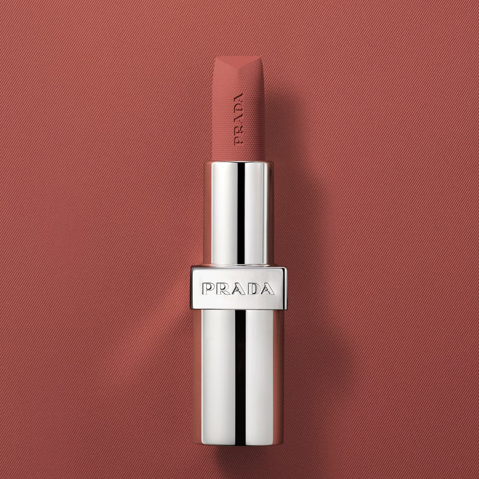 Prada Monochrome Soft Matte Lipstick nudes B107 Sedona 3.8g