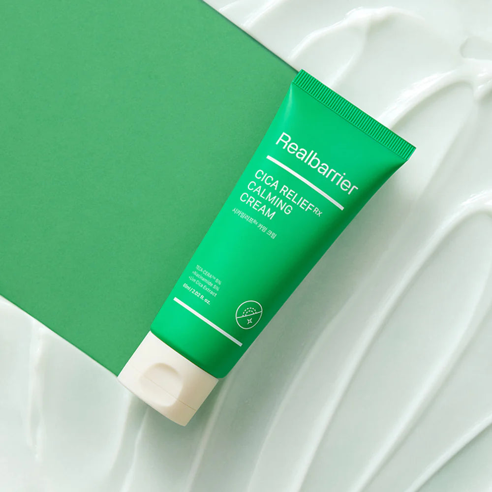 RealBarrier Cica Relief Rx Calming Cream 60ml | Intensive Soothing & Barrier Repair
