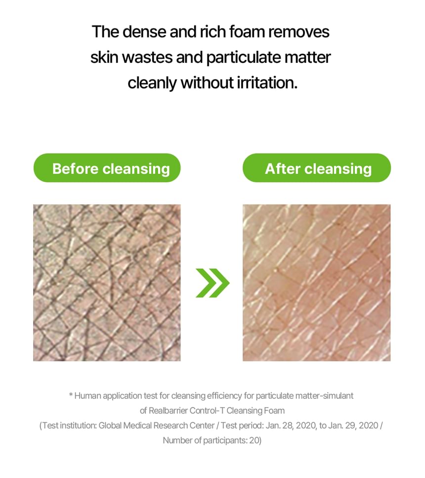 Realbarrier - Control-T Cleansing Foam 200ml