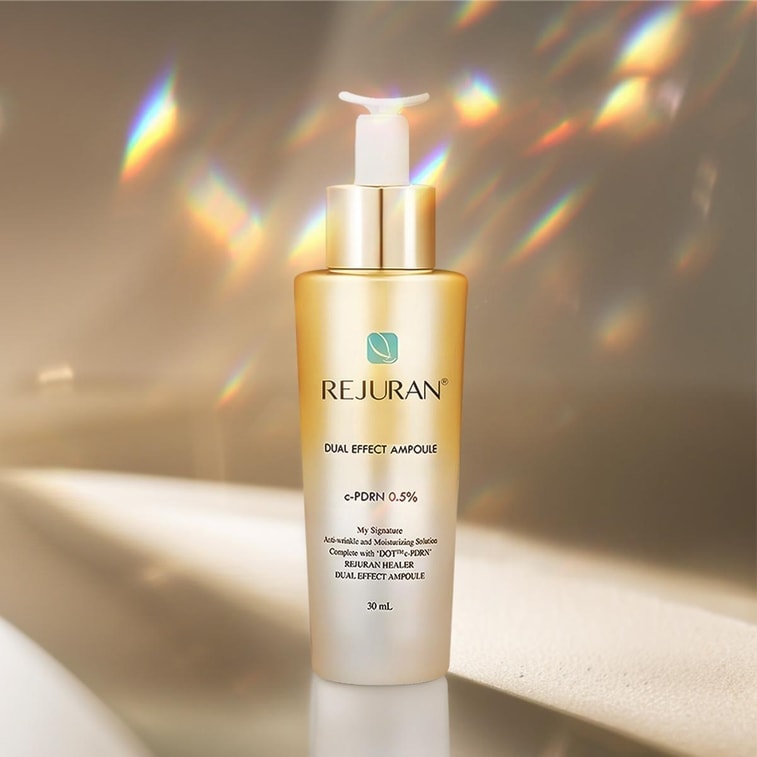 Rejuran Dual Effect Ampoule 30ml Brightening & Wrinkle Repair with Dual PDRN