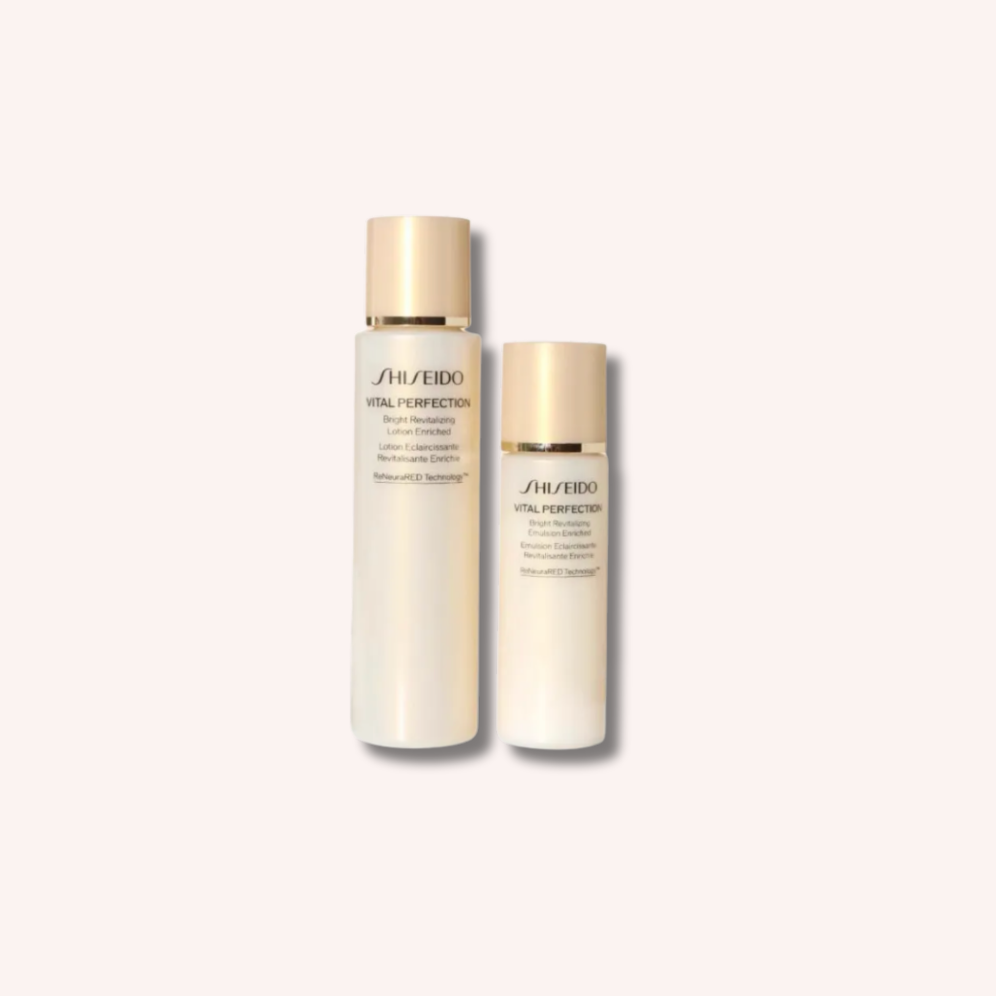 Shiseido Vital Perfection White Revitalizing softner & Emulsion set 75ml+30ml