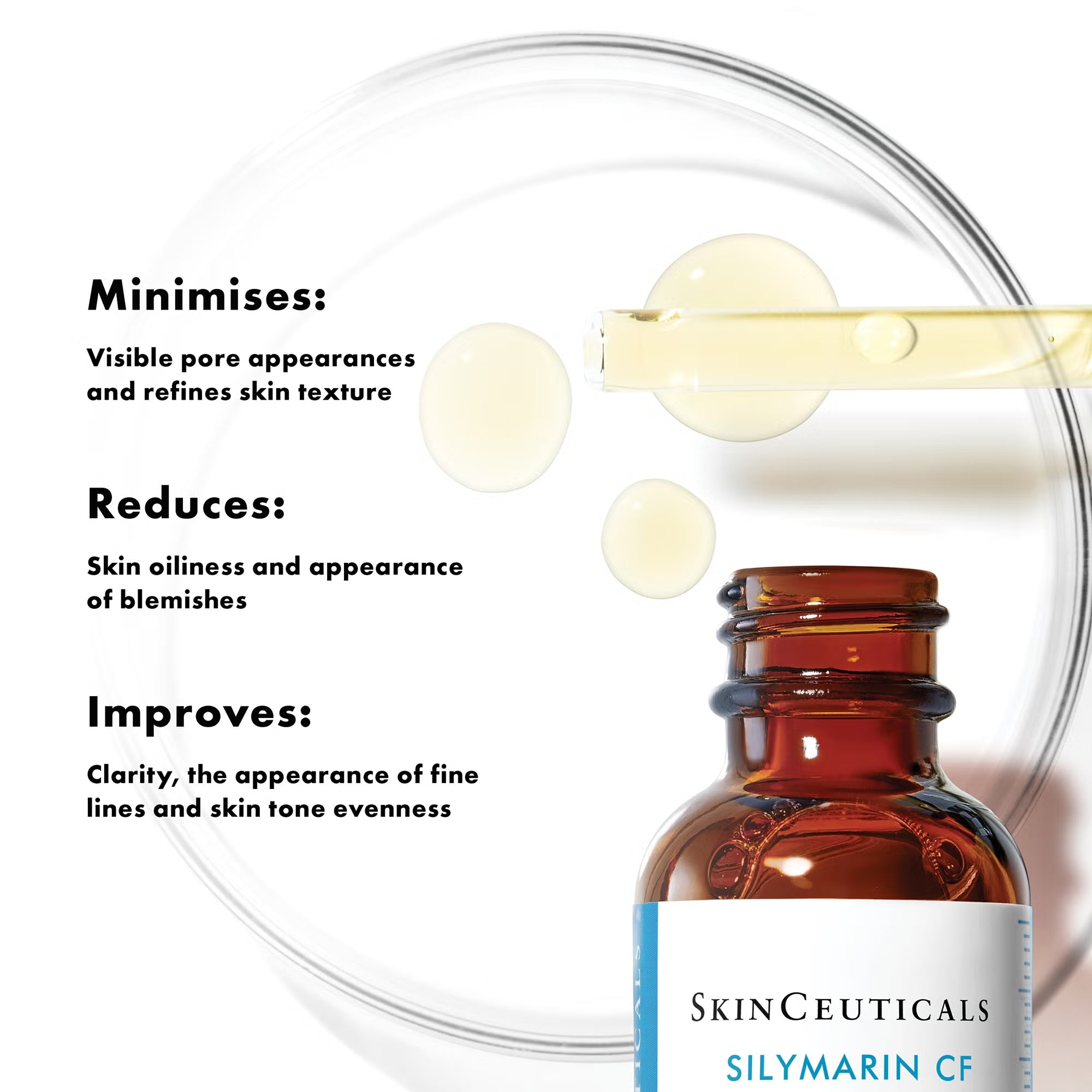 SkinCeuticals Silymarin CF Vitamin C Salicylic Acid Antioxidant Serum 4ml