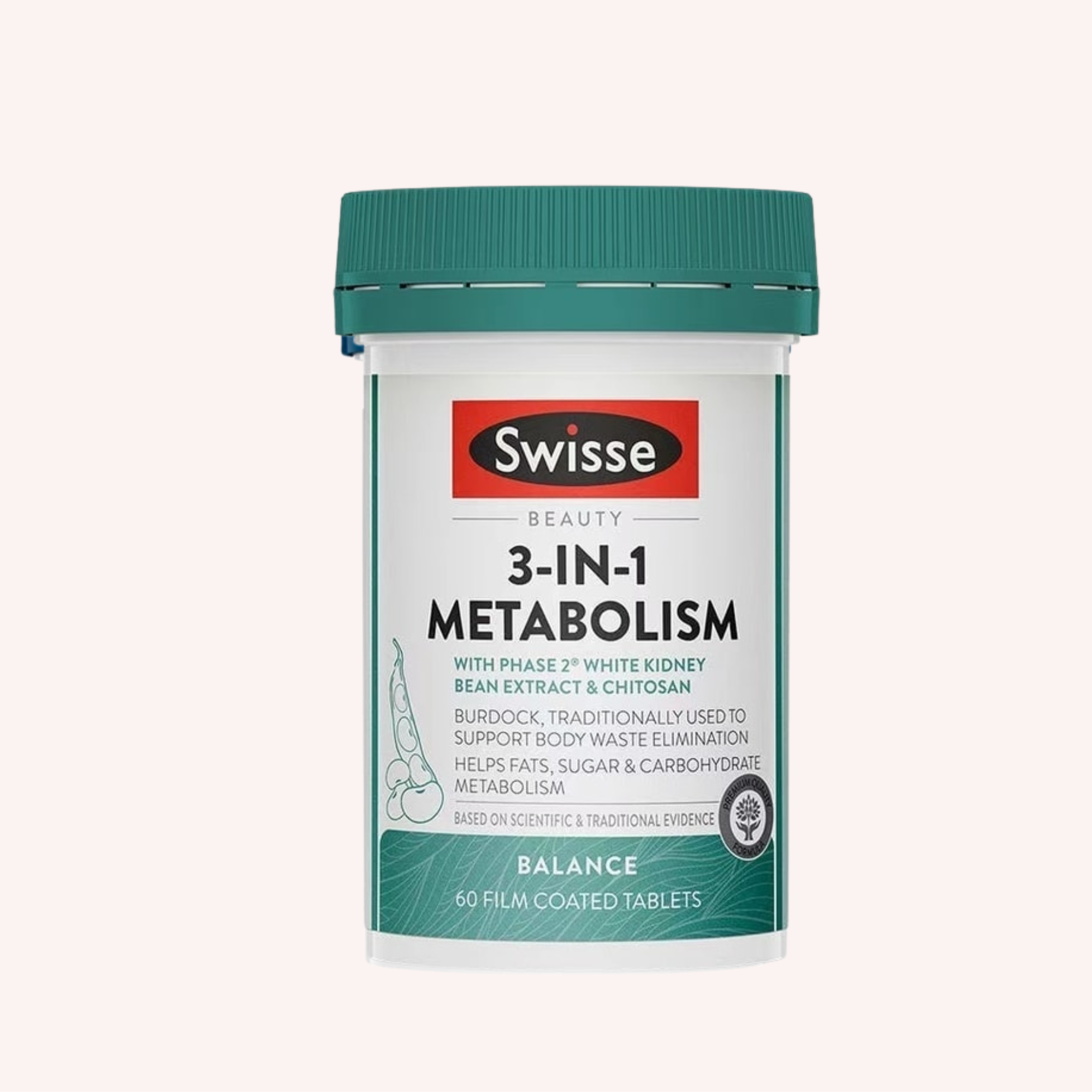 Swisse 3 In 1 Metabolism 60 Tablets