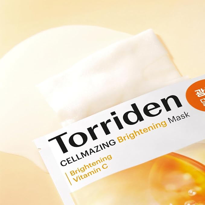 Torriden Cellmazing Vita C Brightening Mask 27g×10 sheets