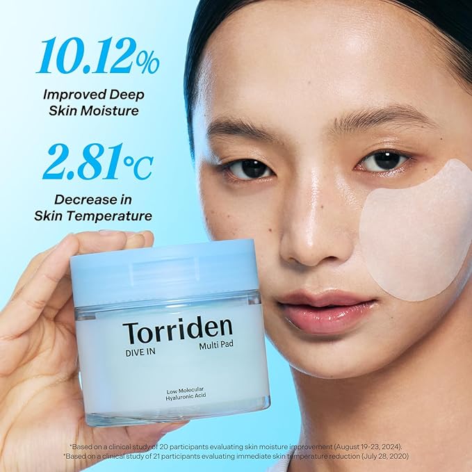 Torriden DIVE-IN Low Molecular Hyaluronic Acid Multi Pad 80pcs