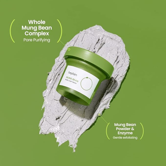 Beplain Mung Bean Pore Clay Mask Pack 120mL