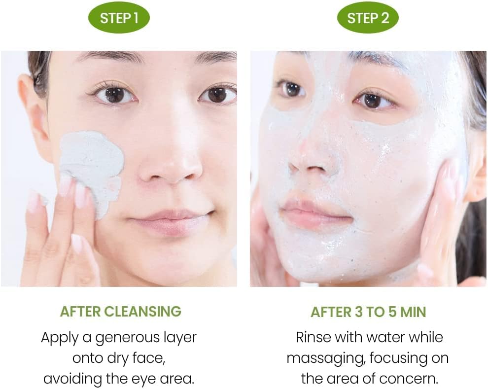 Beplain Mung Bean Pore Clay Mask Pack 120mL