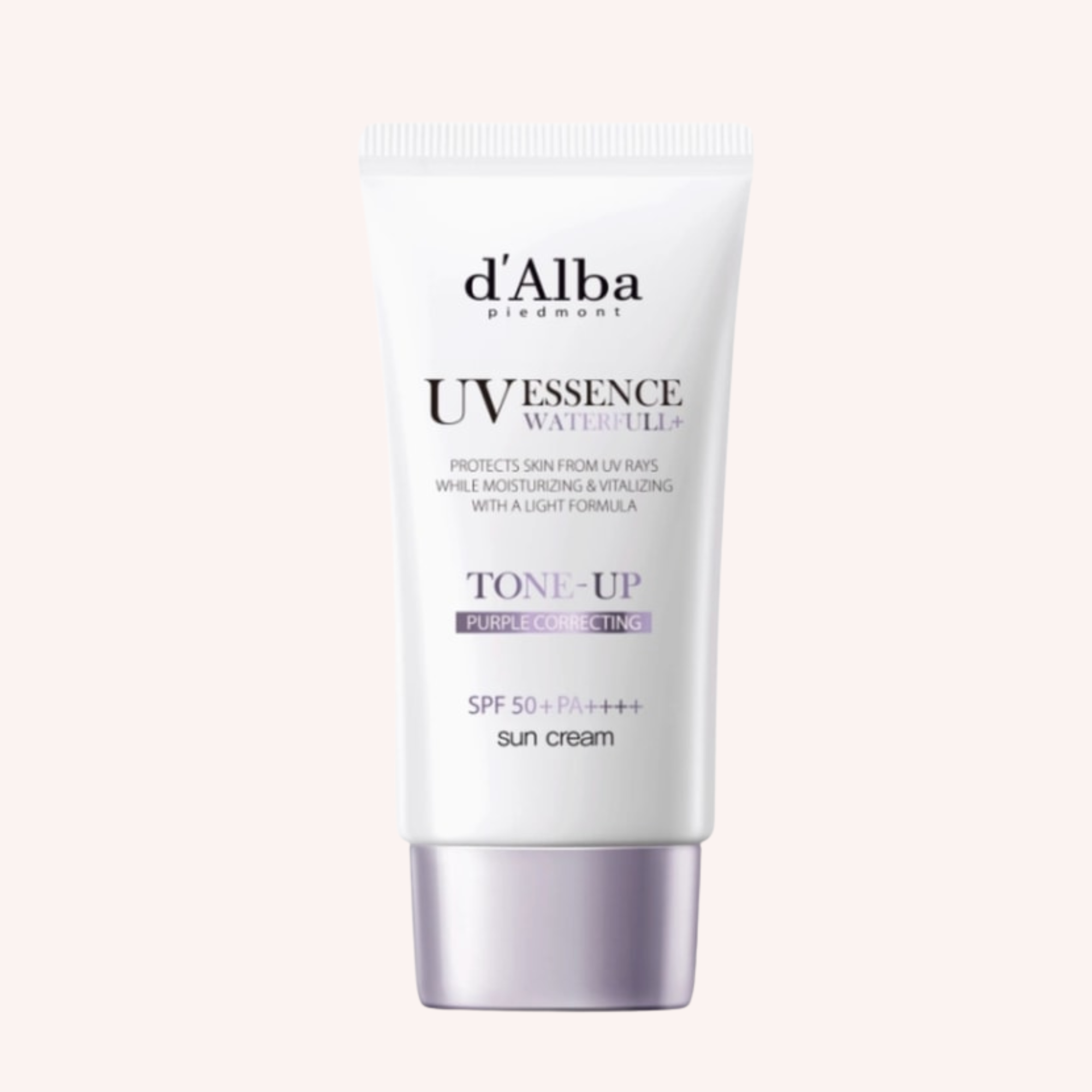 d'Alba UV Essence Waterfull Tone-Up Pink Correcting Sunscreen SPF 50+ 50ml